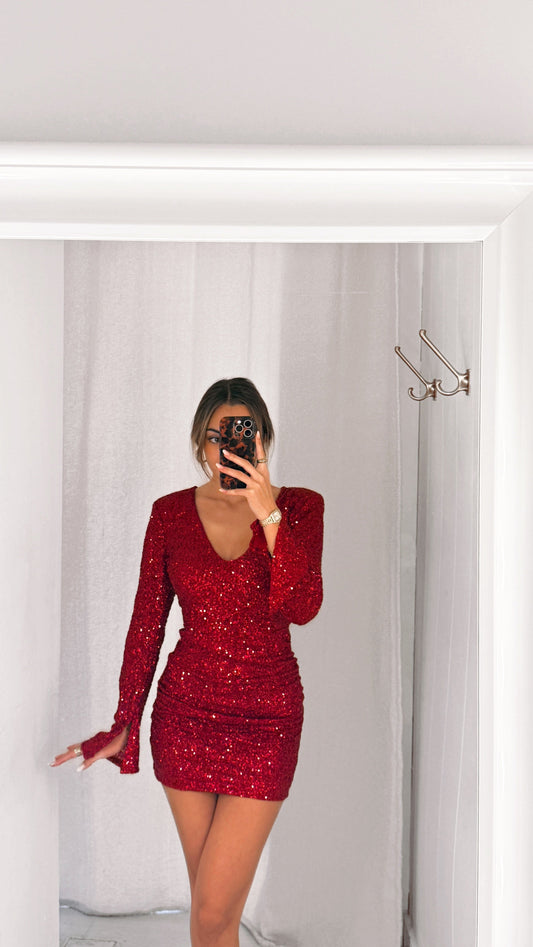 The dress - rojo