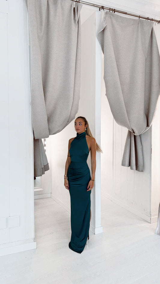 Sidney dress - petróleo