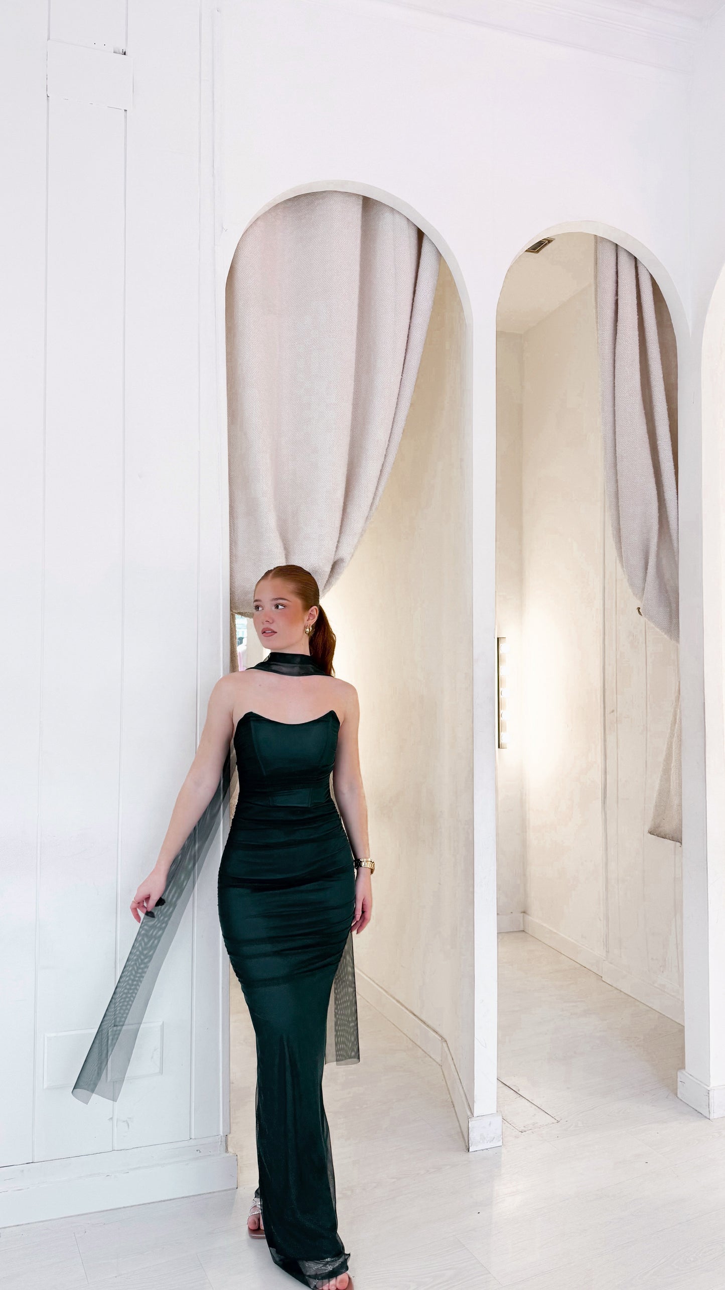 Breeze dress - verde botella