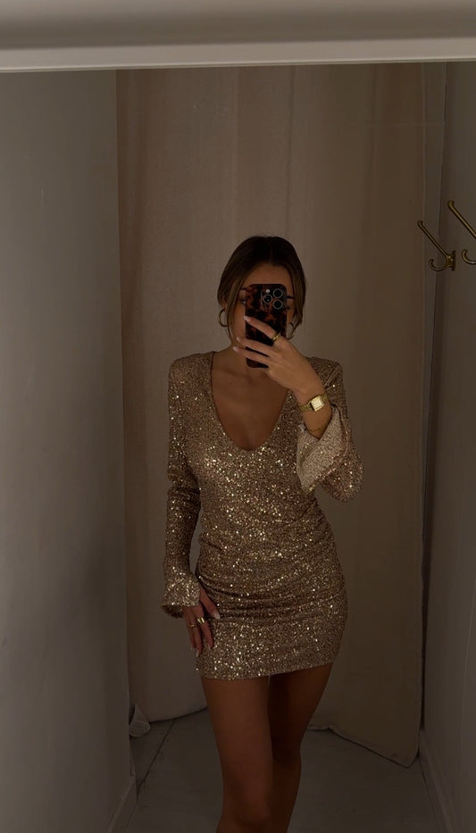 The dress - dorado